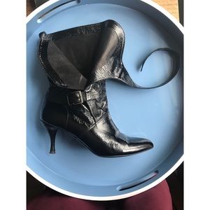 Motorcycle heel boots